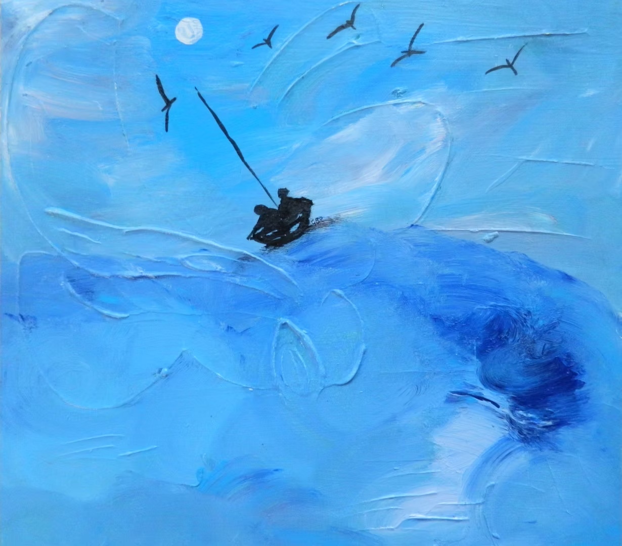 sea painting